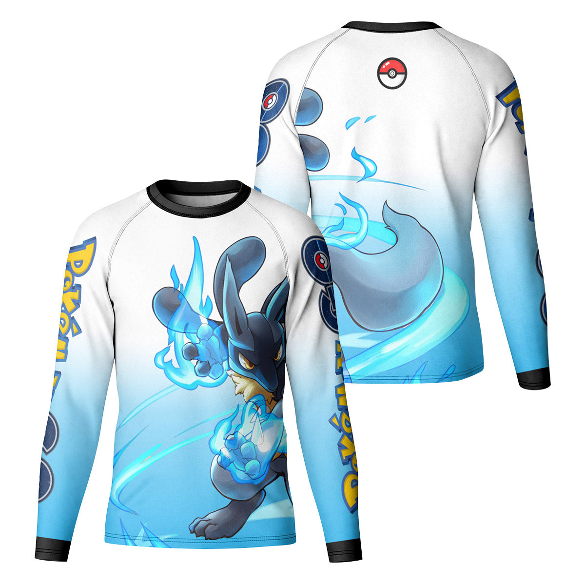 Pokemon Go Lucario Kid Rash Guard