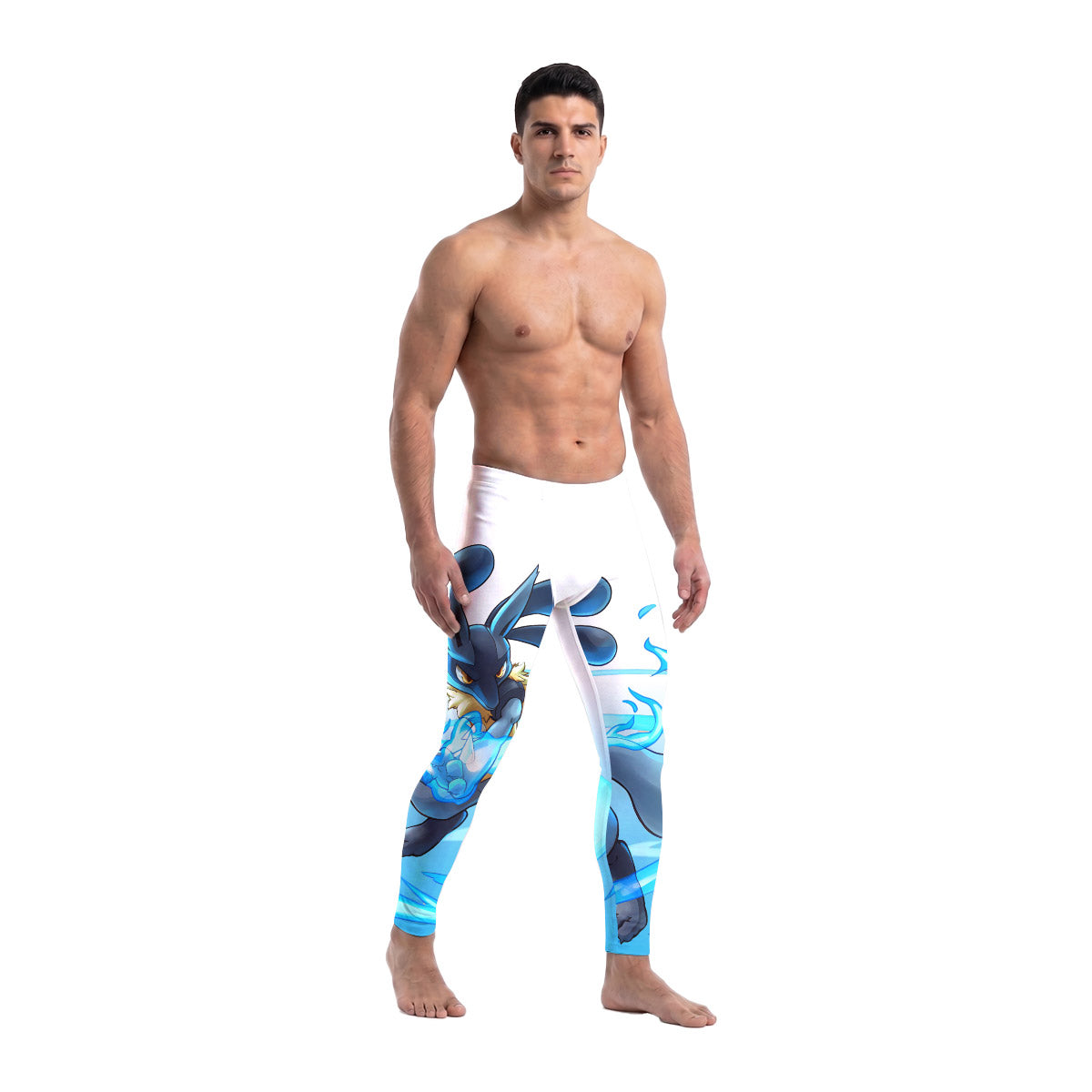  Pokemon Go Lucario Men's Compression Leggings