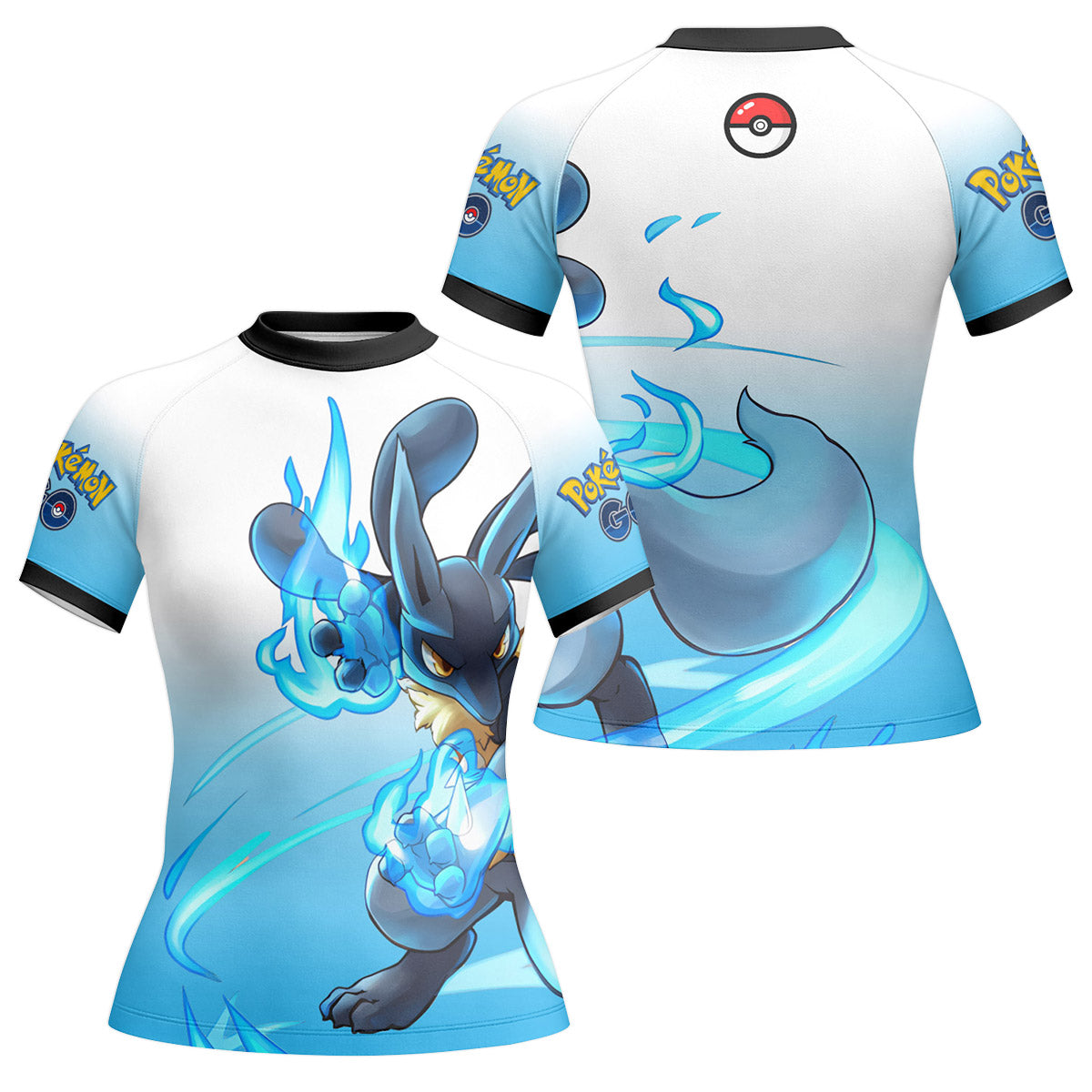 Pokemon Go Lucario Rash Guard