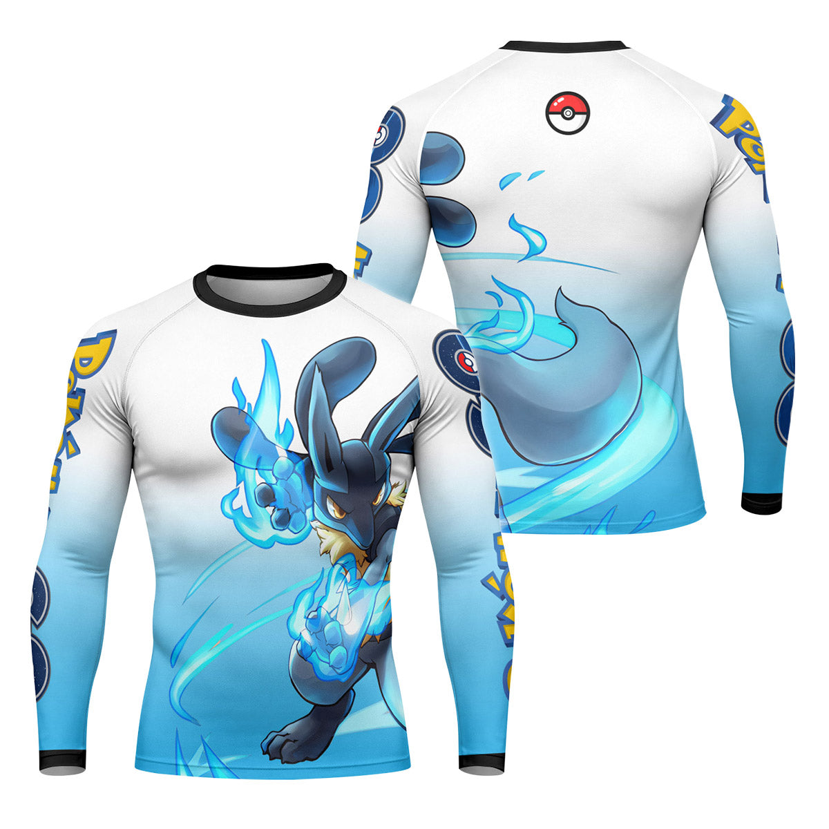 Pokemon Go Lucario Rash Guard