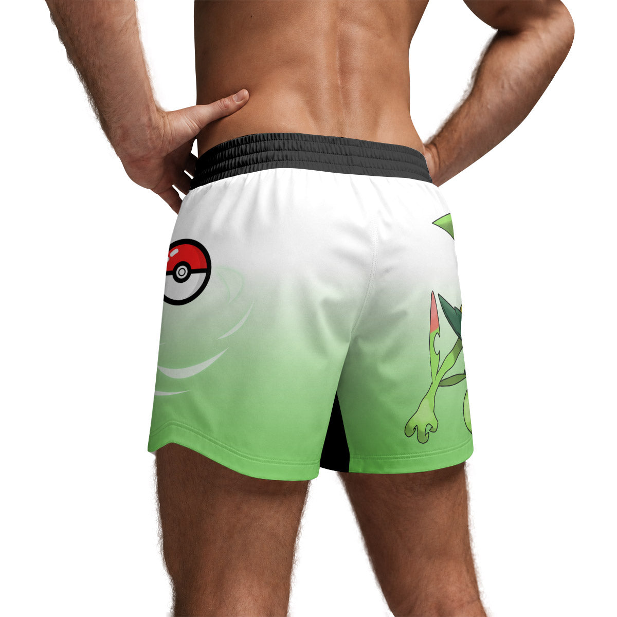 Pokemon Go Mega Sceptile Grappling Shorts