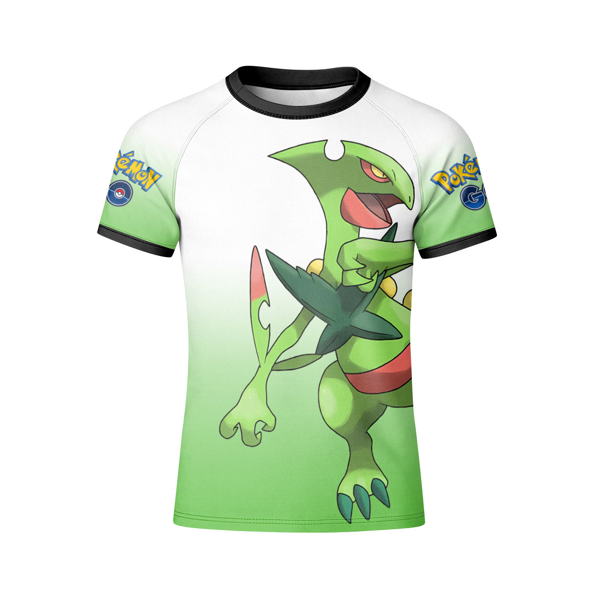 Pokemon Go Mega Sceptile Kid Rash Guard