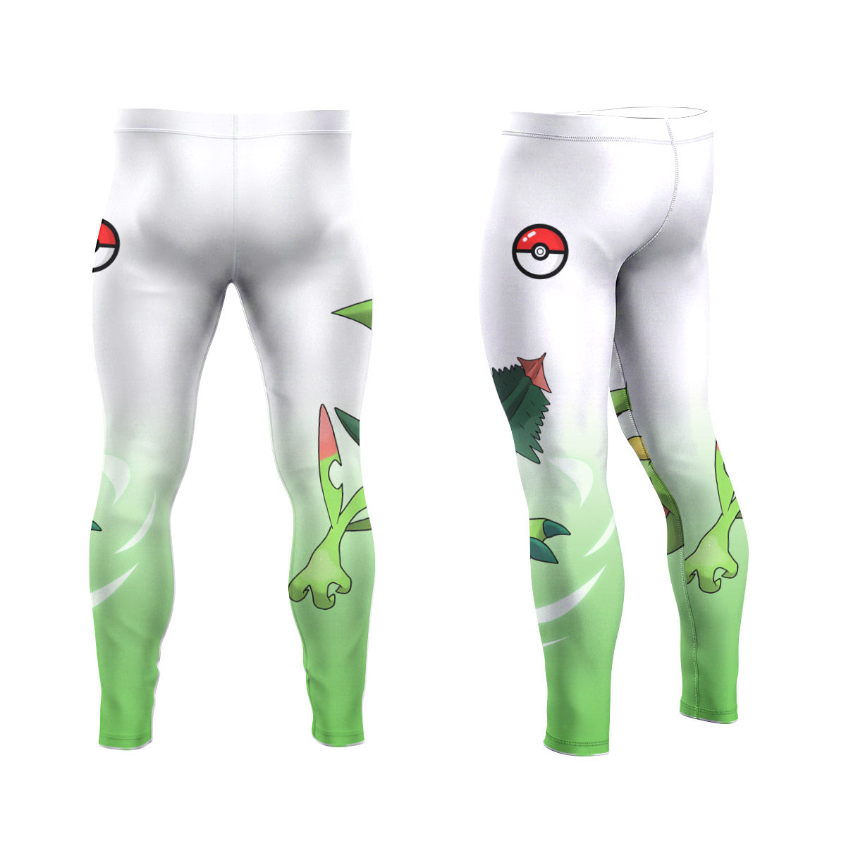  Pokemon Go Mega Sceptile Men's Compression Leggings