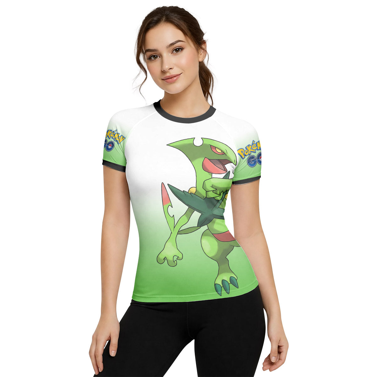 Pokemon Go Mega Sceptile Rash Guard