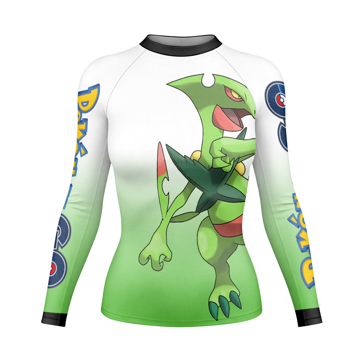Pokemon Go Mega Sceptile Rash Guard