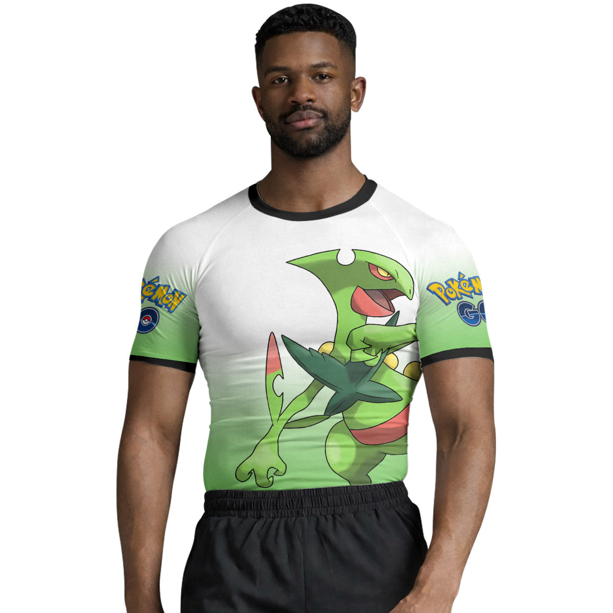 Pokemon Go Mega Sceptile Rash Guard