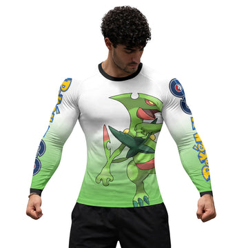 Pokemon Go Mega Sceptile Rash Guard