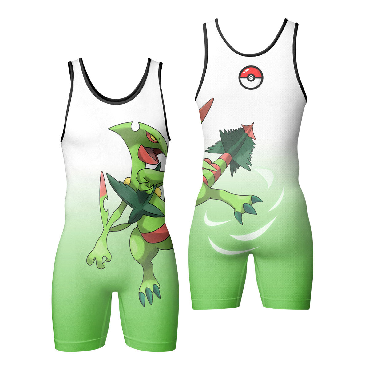 Pokemon Go Mega Sceptile Wrestling Singlet