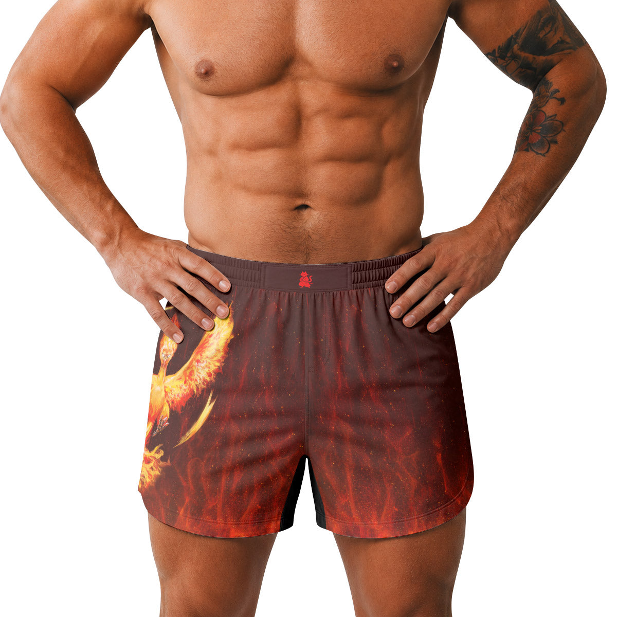  Pokemon Go Moltres Grappling Shorts