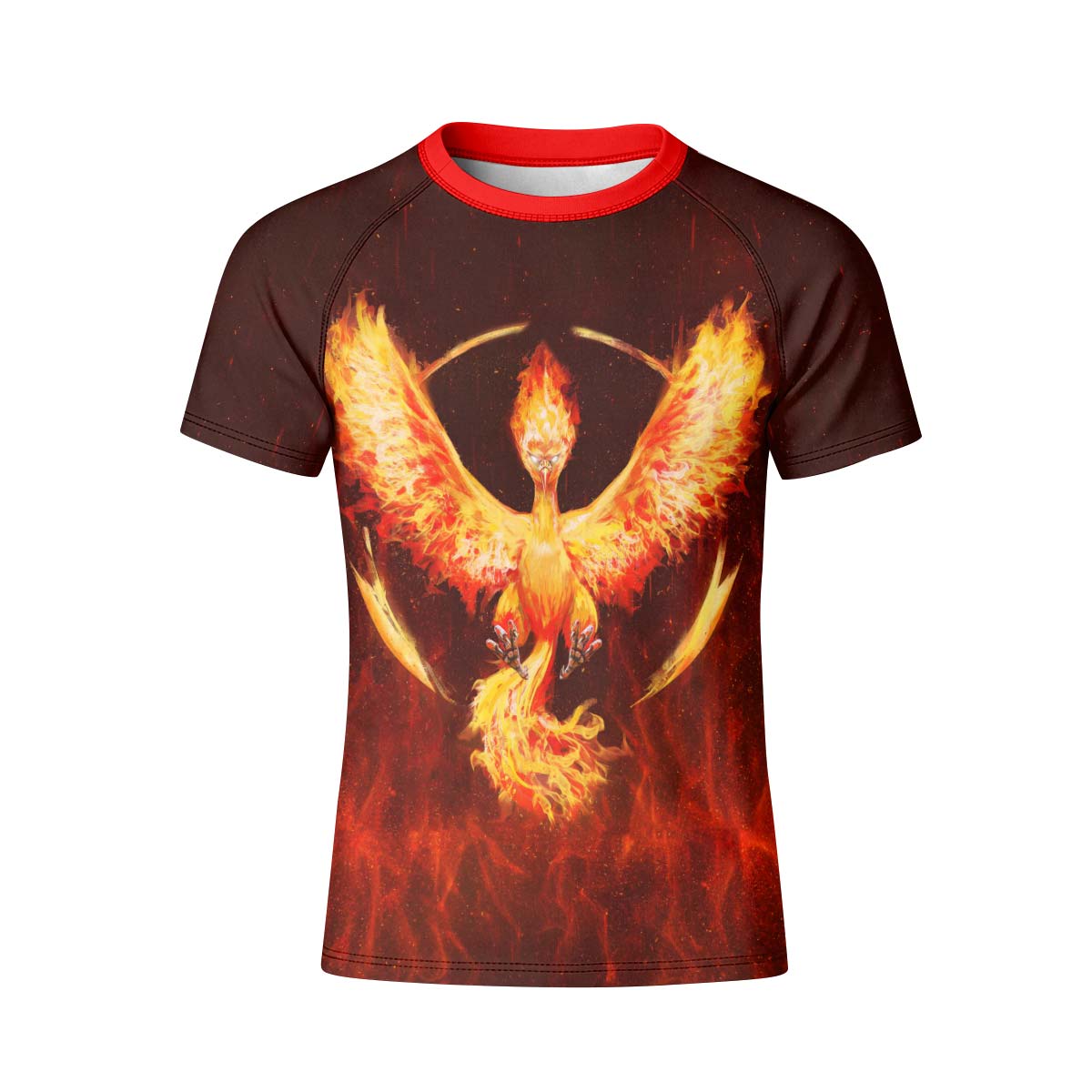  Pokemon Go Moltres Kid Rash Guard