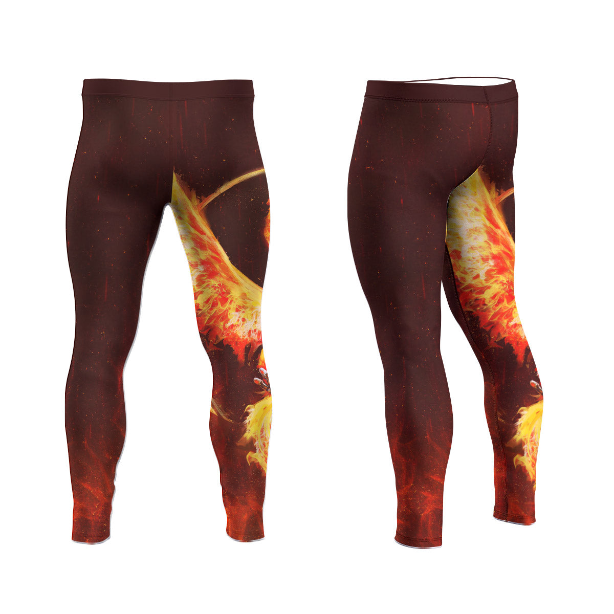  Pokemon Go Moltres Men's Compression Leggings