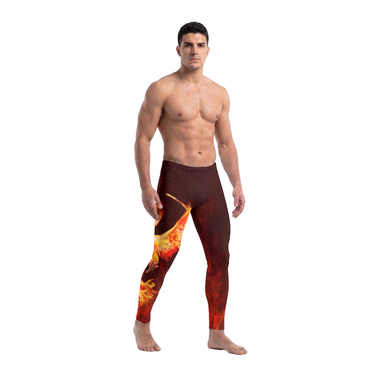  Pokemon Go Moltres Men's Compression Leggings