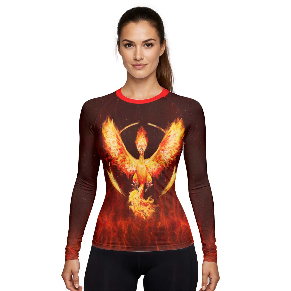  Pokemon Go Moltres Rash Guard