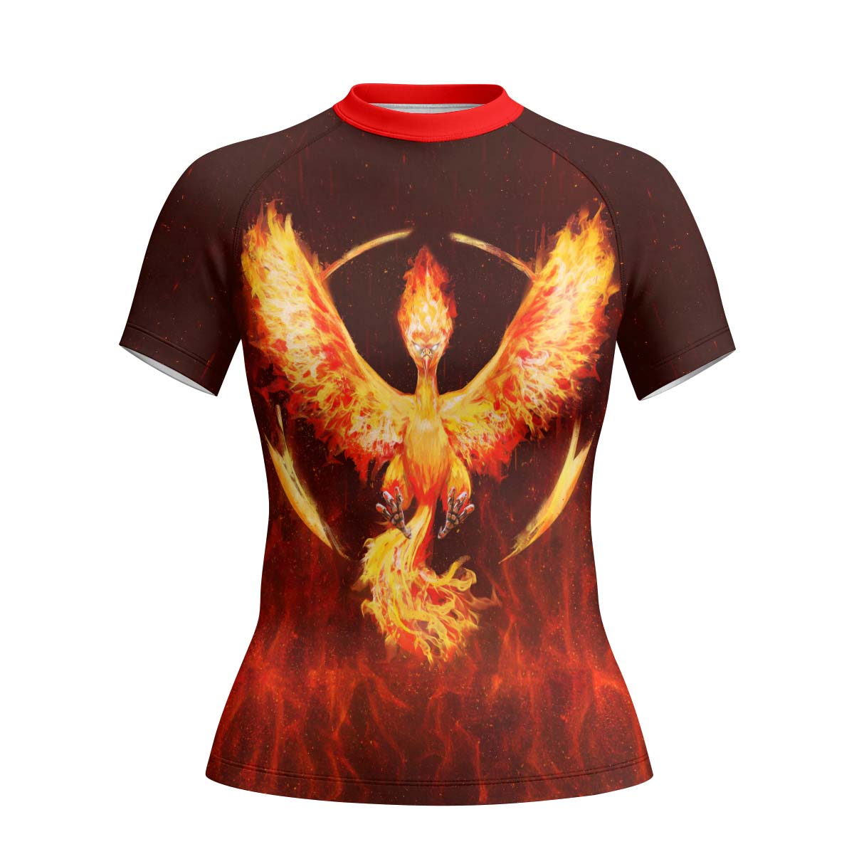  Pokemon Go Moltres Rash Guard