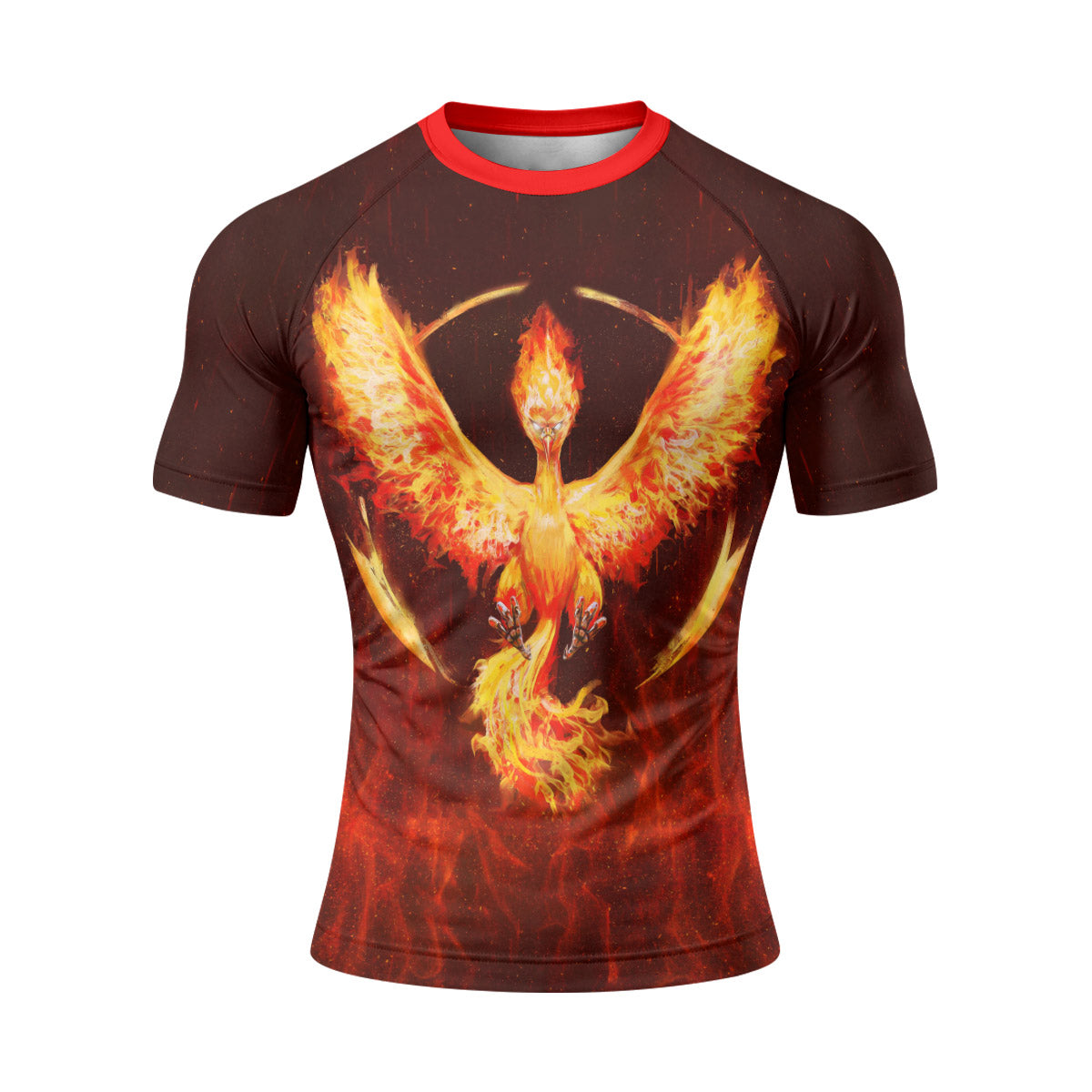  Pokemon Go Moltres Rash Guard