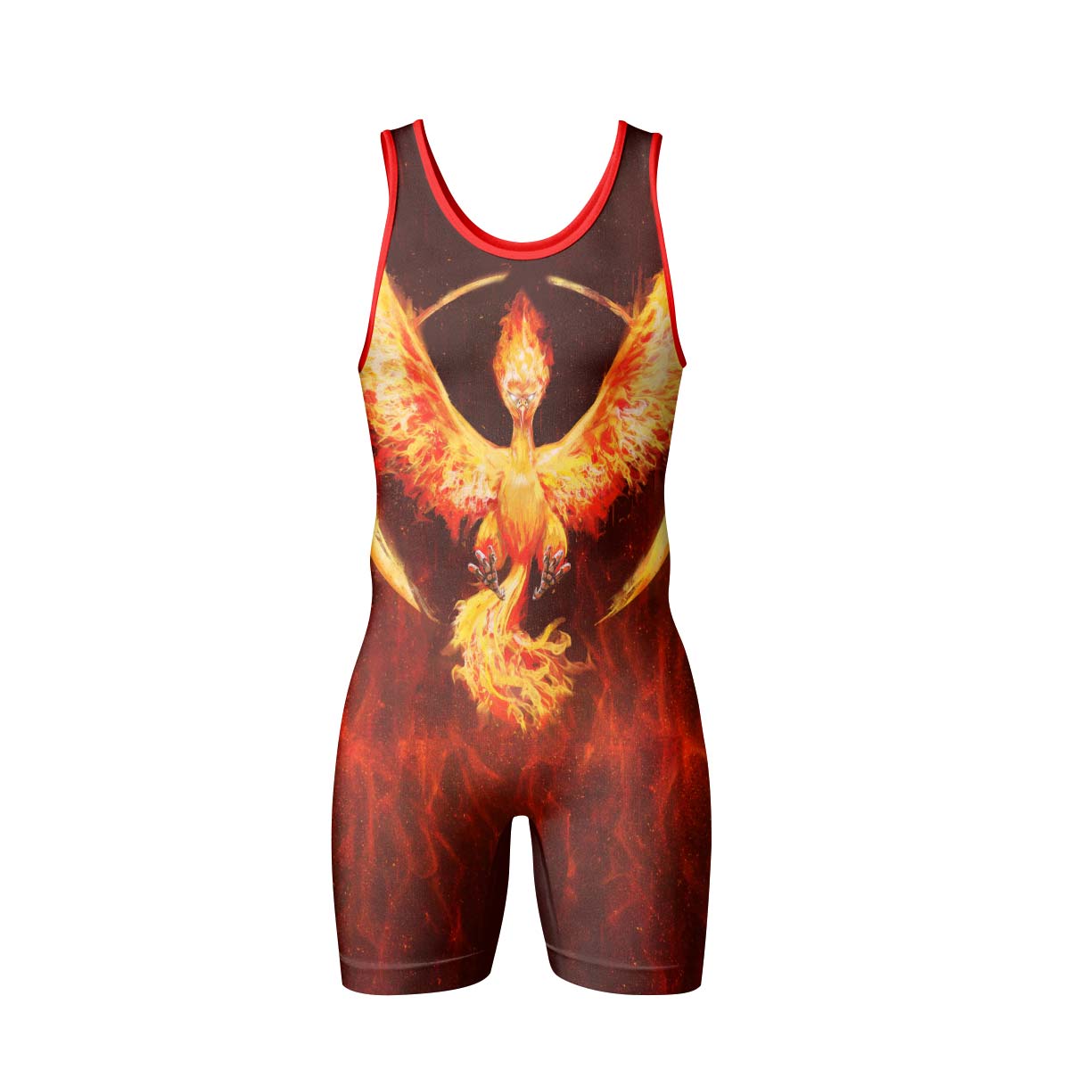  Pokemon Go Moltres Wrestling Singlet