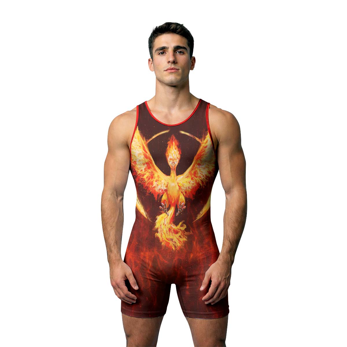  Pokemon Go Moltres Wrestling Singlet
