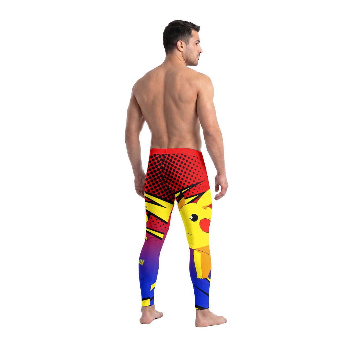  Pokemon Go Pikachu Men's Compression Leggings