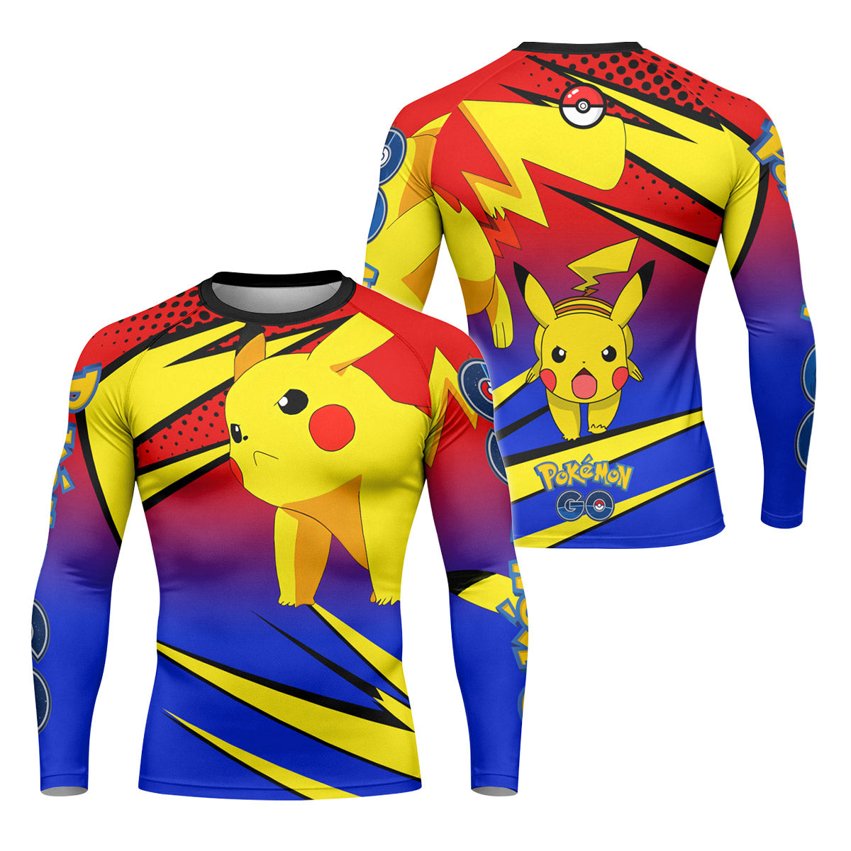 Pokemon Go Pikachu Rash Guard