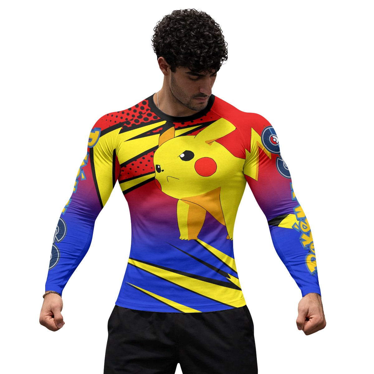 Pokemon Go Pikachu Rash Guard