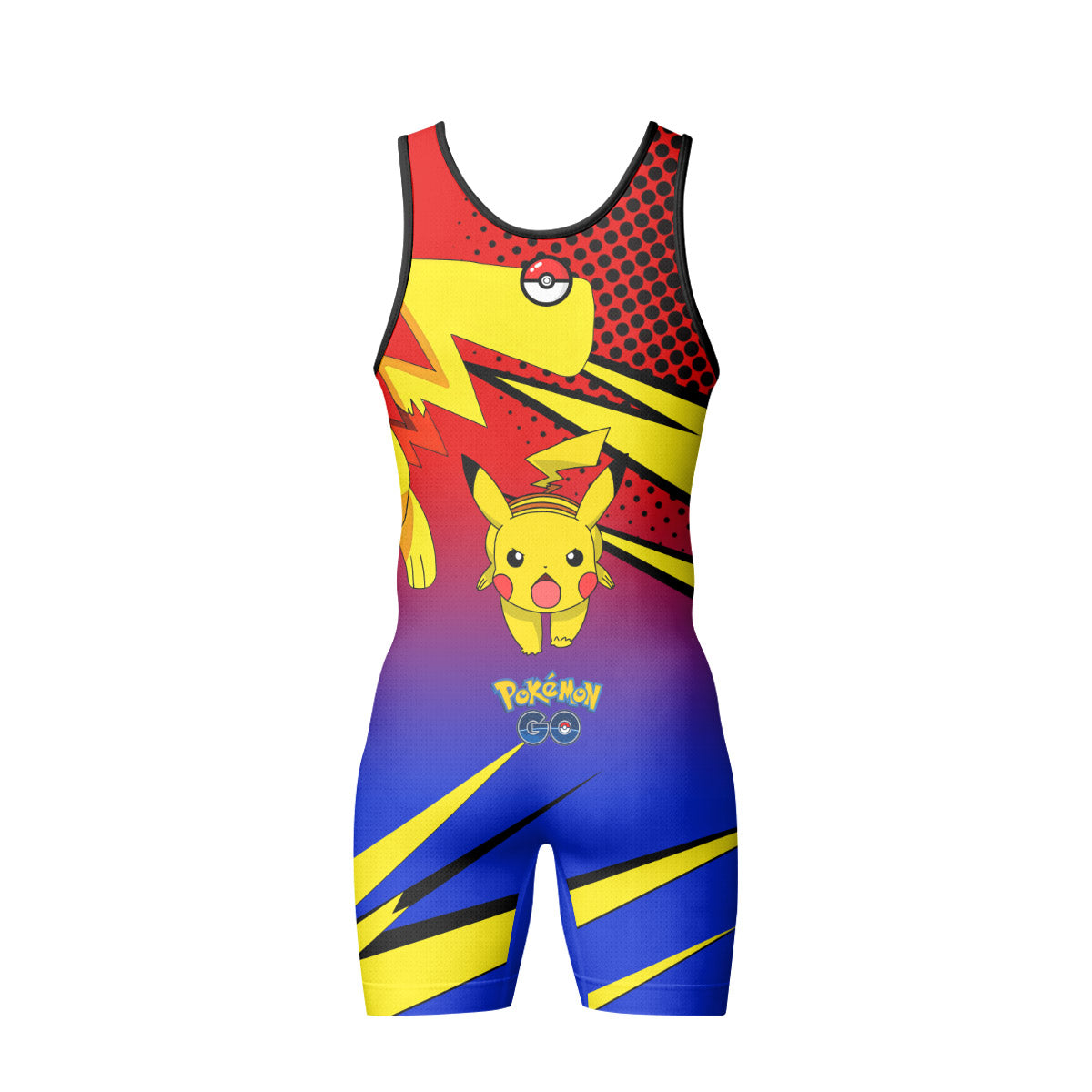 Pokemon Go Pikachu Wrestling Singlet