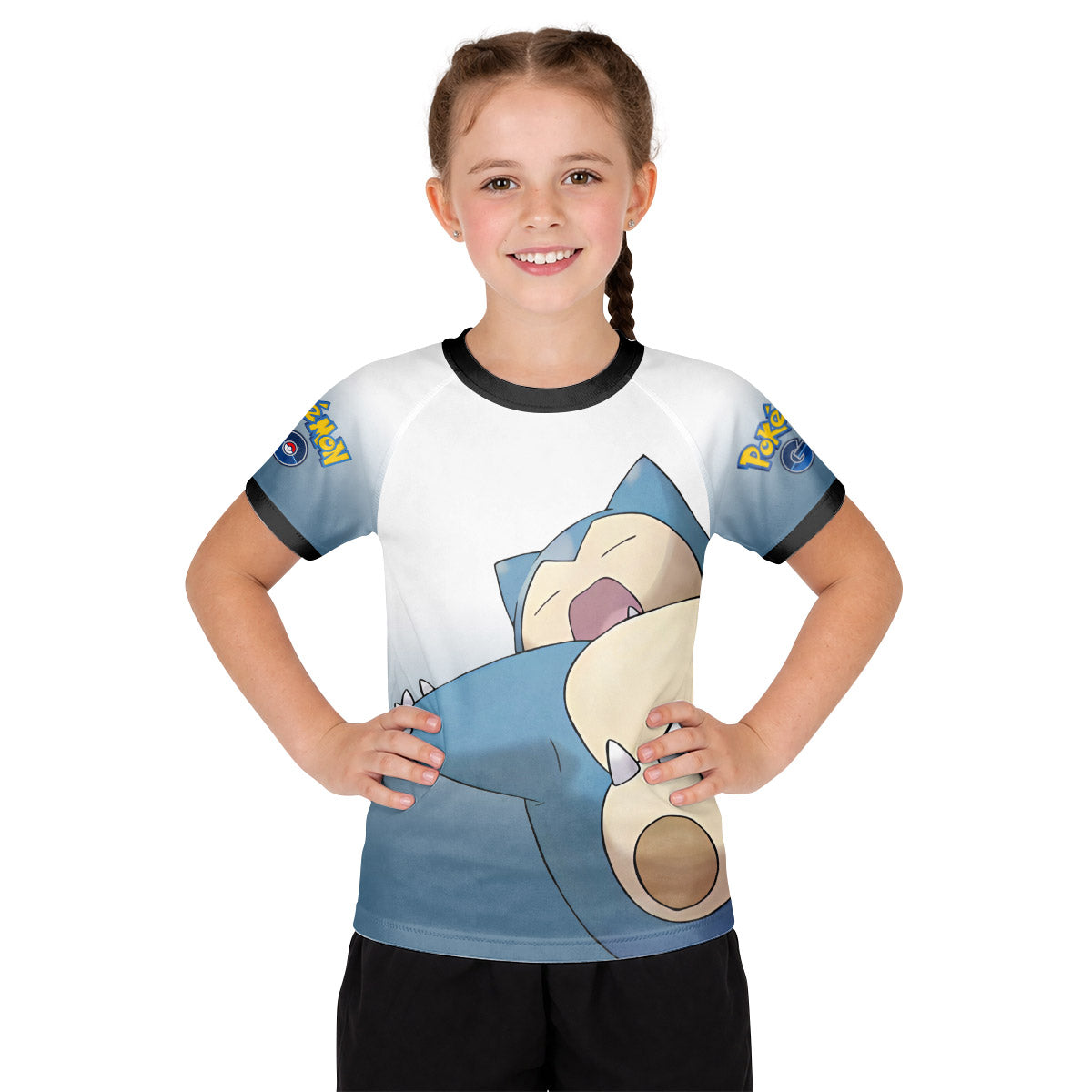 Pokemon Go Snorlax Kid Rash Guard