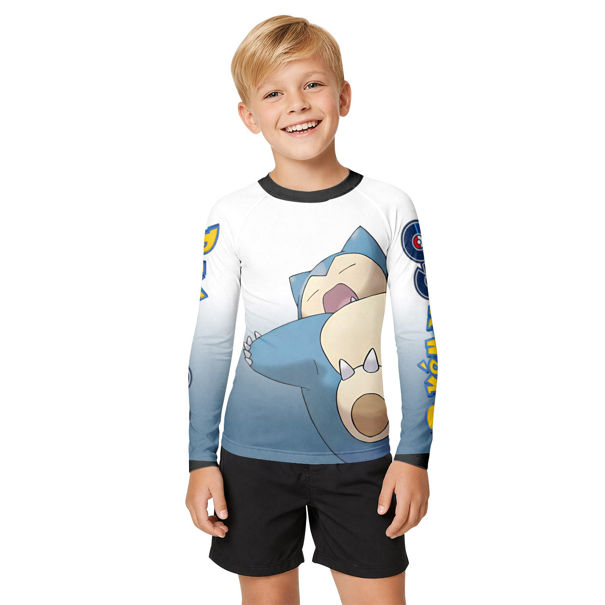 Pokemon Go Snorlax Kid Rash Guard
