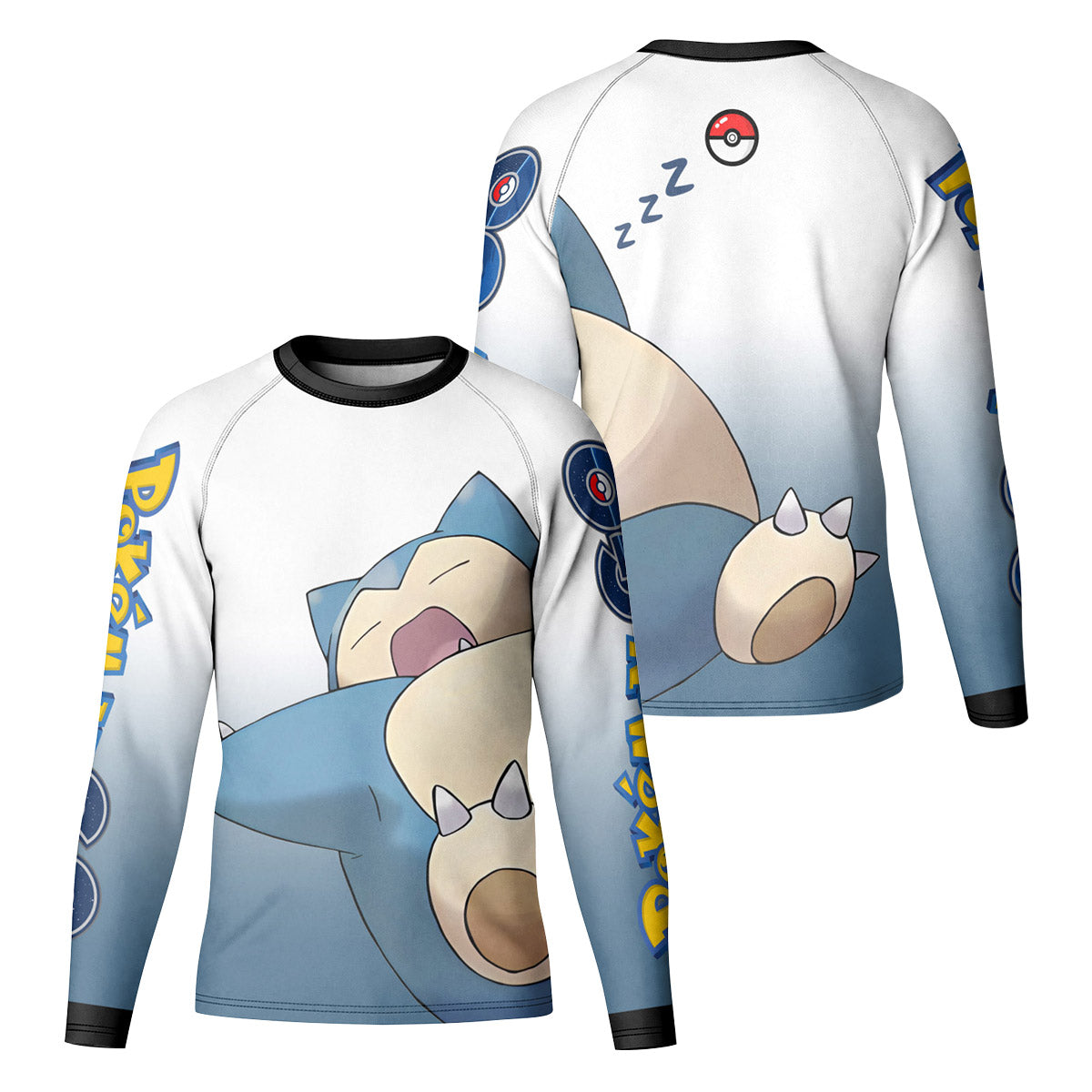 Pokemon Go Snorlax Kid Rash Guard