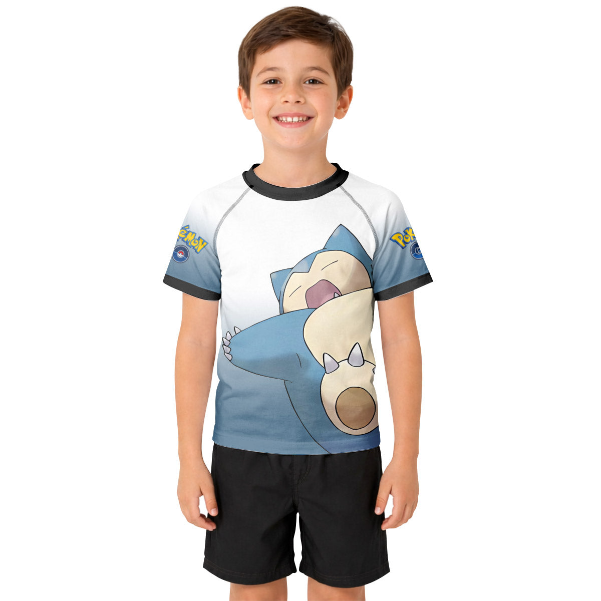Pokemon Go Snorlax Kid Rash Guard