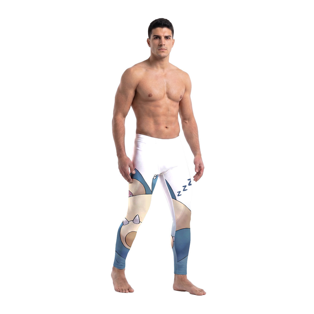  Pokemon Go Snorlax Men's Compression Leggings