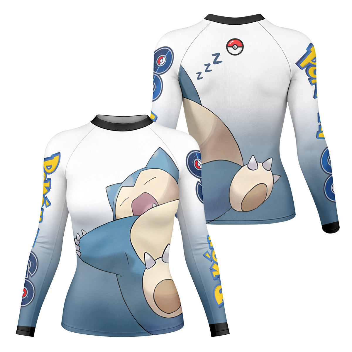 Pokemon Go Snorlax Rash Guard