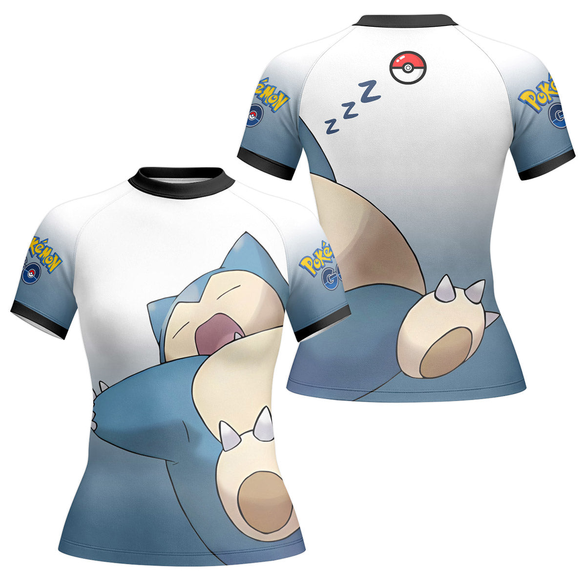 Pokemon Go Snorlax Rash Guard