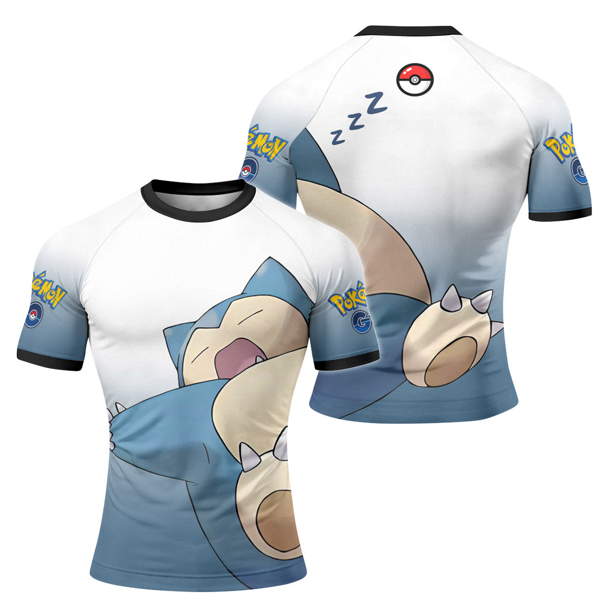 Pokemon Go Snorlax Rash Guard
