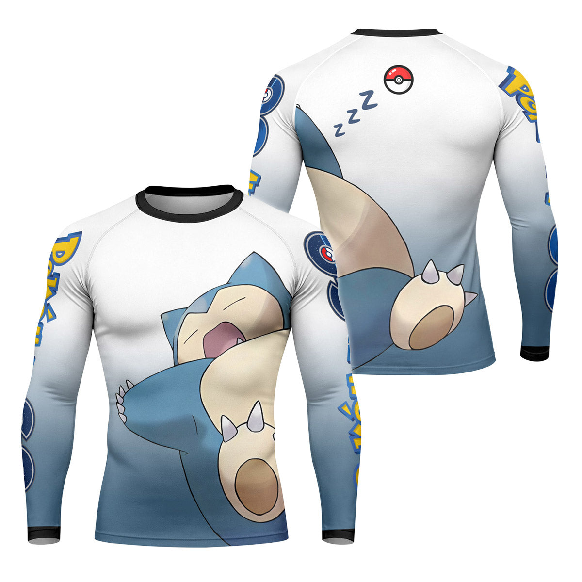 Pokemon Go Snorlax Rash Guard