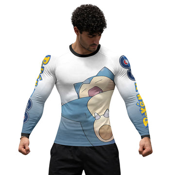 Pokemon Go Snorlax Rash Guard