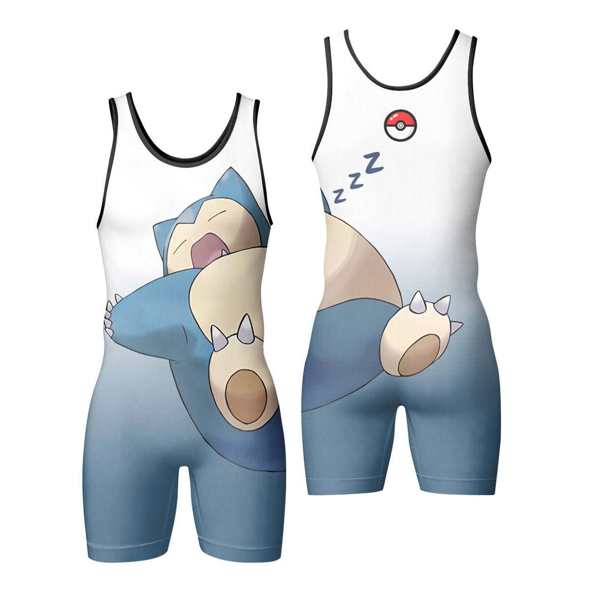 Pokemon Go Snorlax Wrestling Singlet