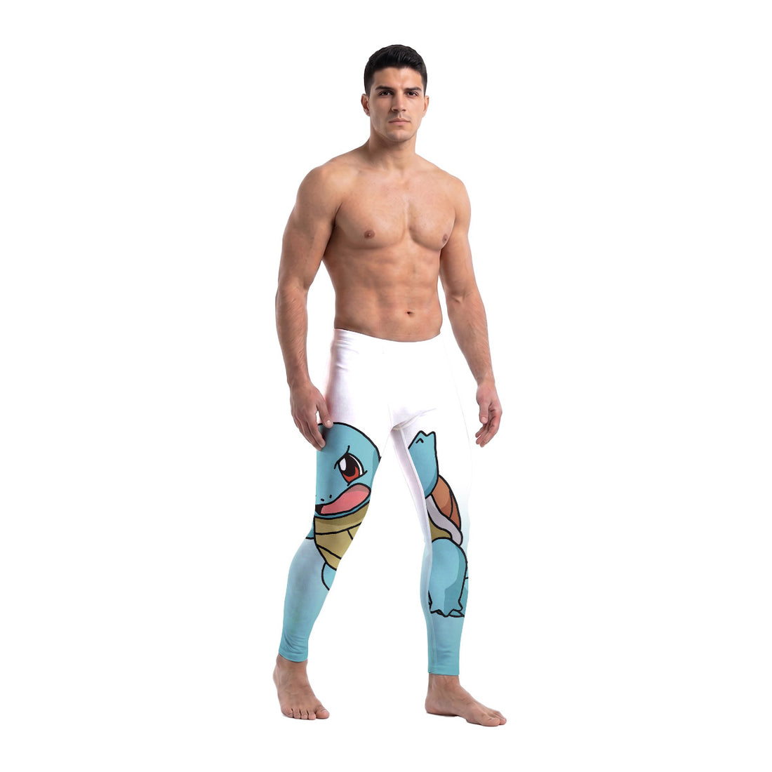  Pokemon Go Squirtle Men's Compression Leggings