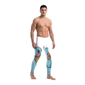  Pokemon Go Squirtle Men's Compression Leggings
