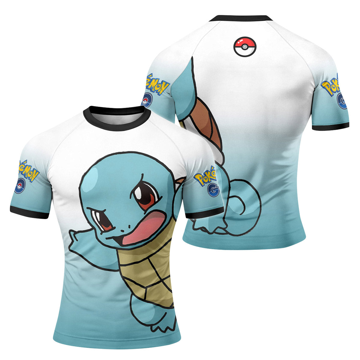 Pokemon Go Squirtle Rash Guard