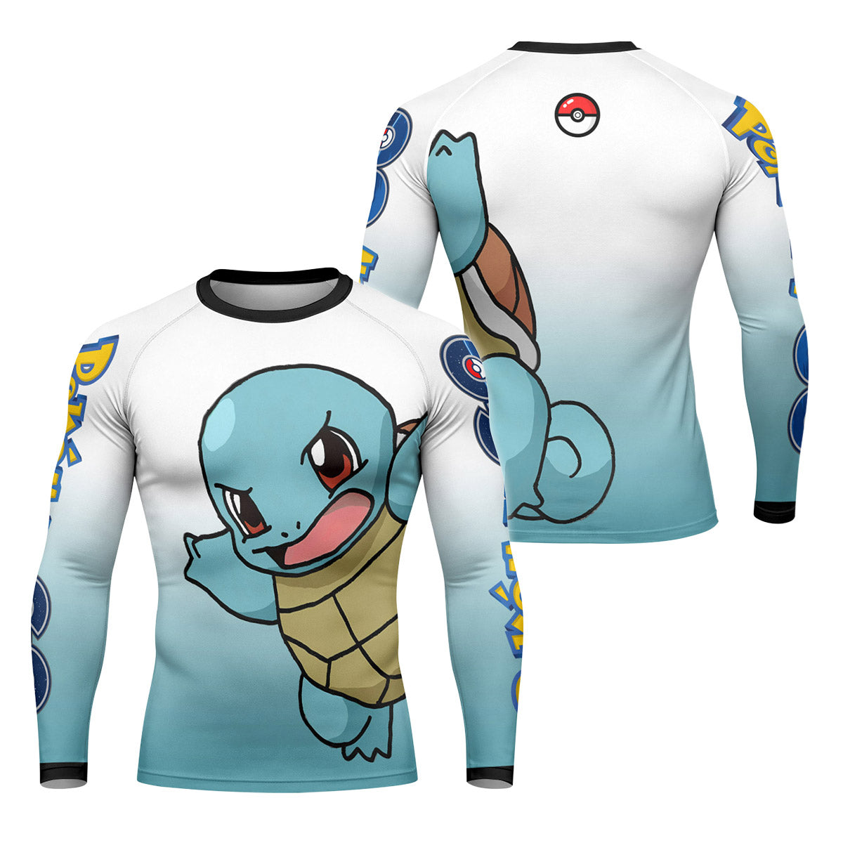 Pokemon Go Squirtle Rash Guard