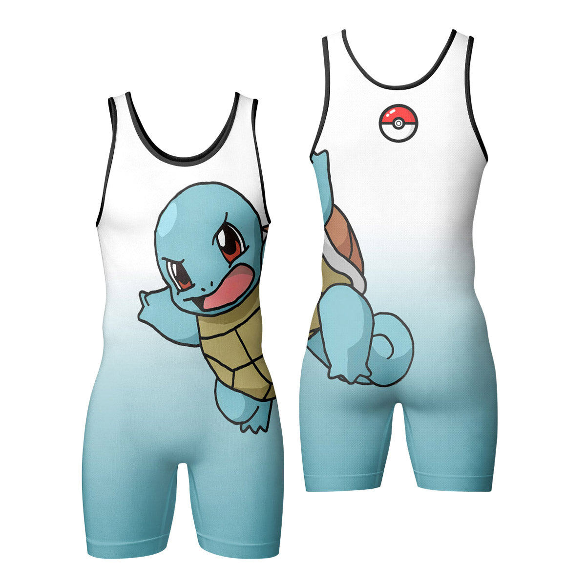 Pokemon Go Squirtle Wrestling Singlet