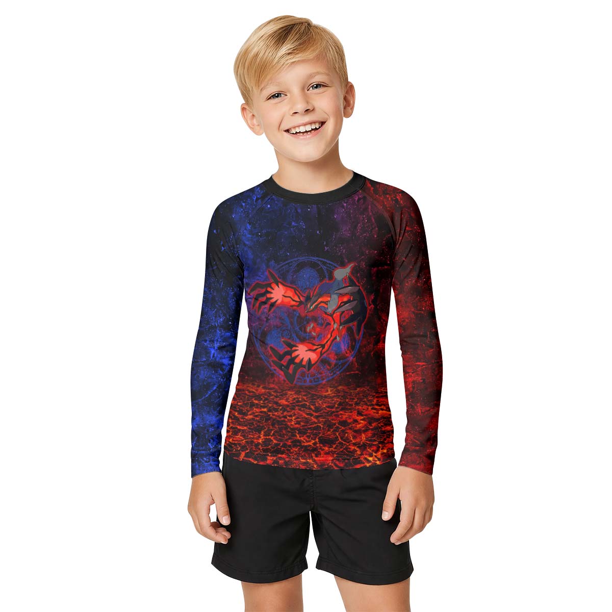  Pokemon Go Yveltal Kid Rash Guard