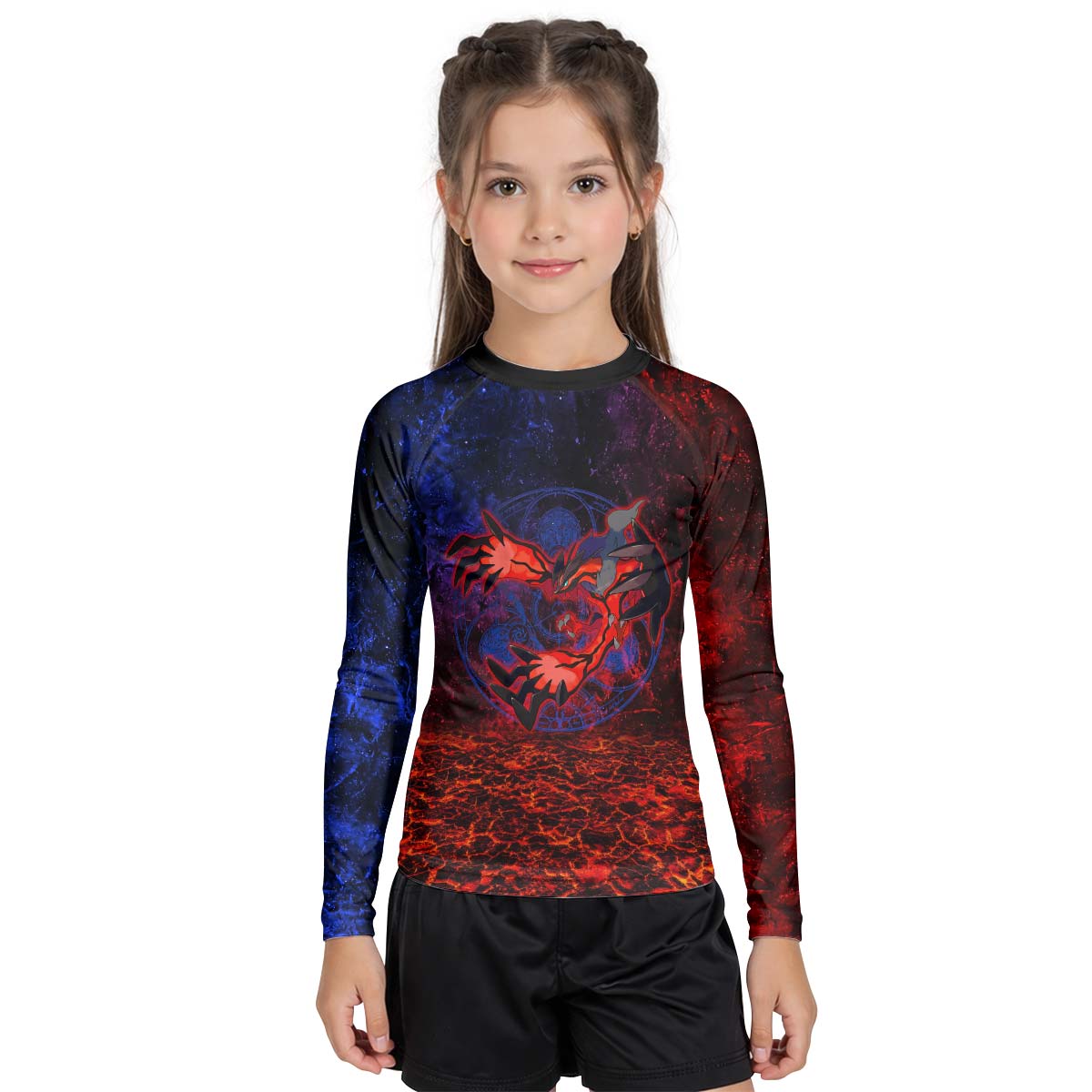  Pokemon Go Yveltal Kid Rash Guard