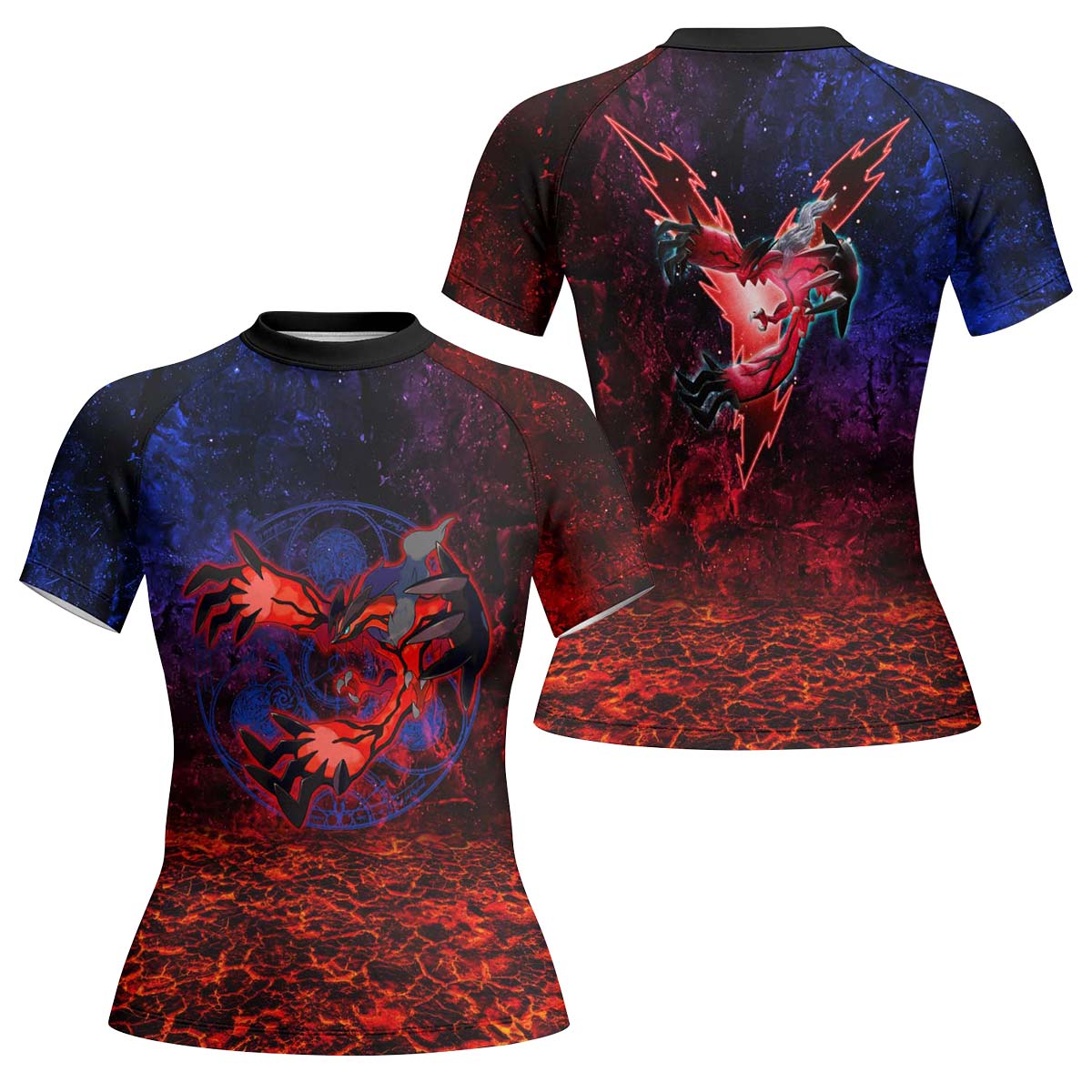  Pokemon Go Yveltal Rash Guard