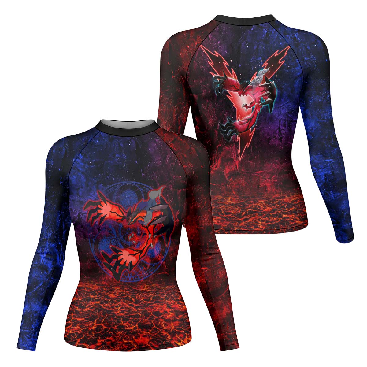  Pokemon Go Yveltal Rash Guard