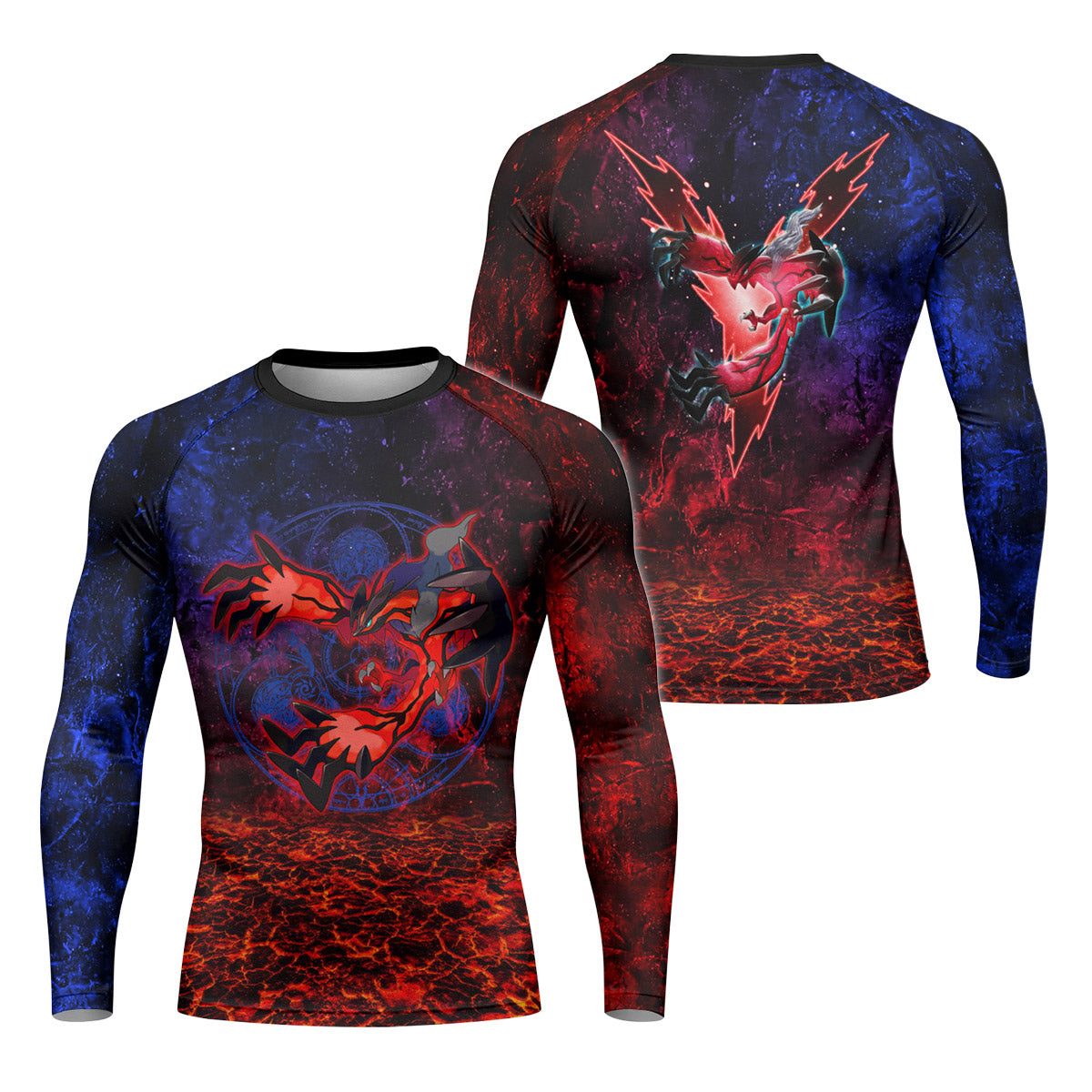  Pokemon Go Yveltal Rash Guard