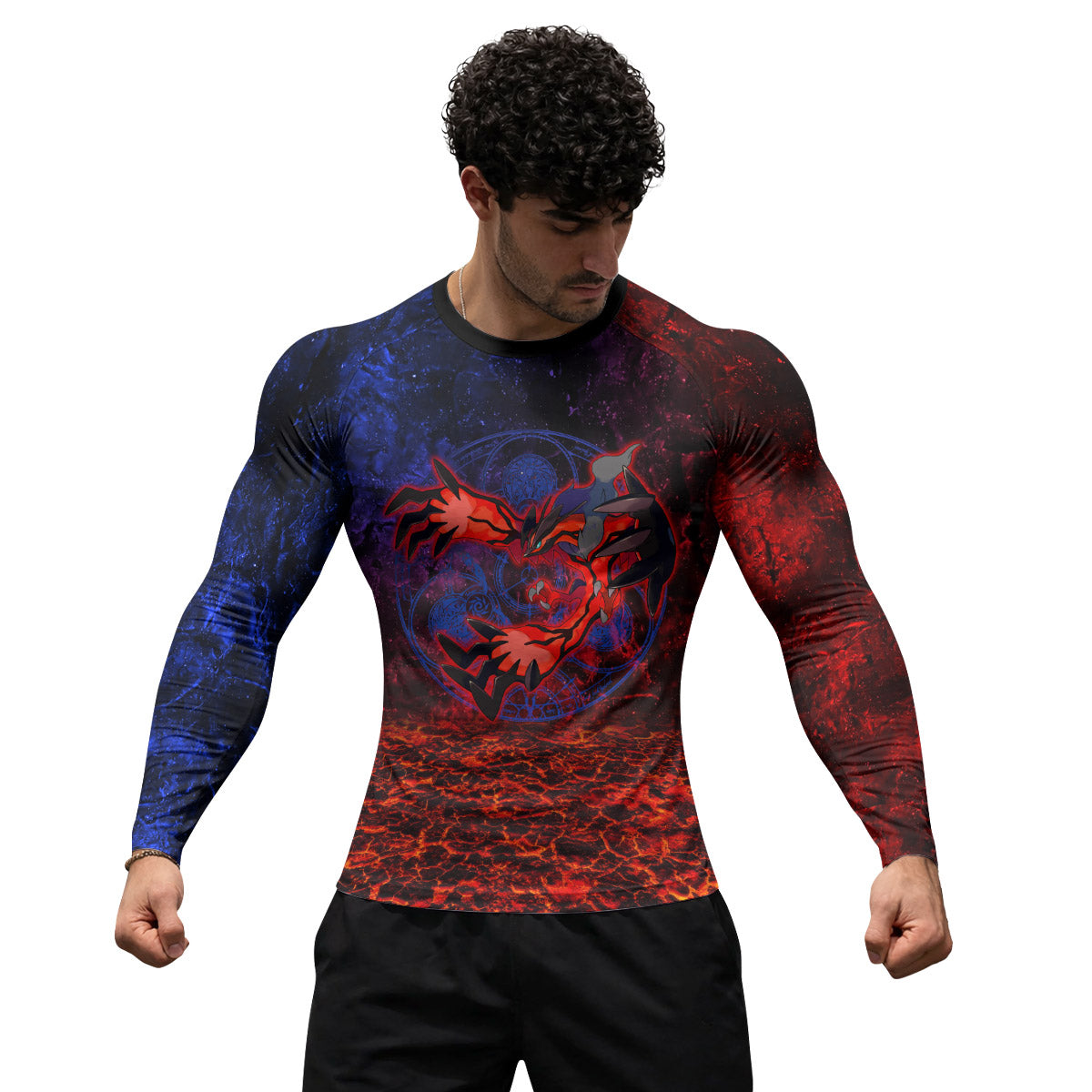  Pokemon Go Yveltal Rash Guard