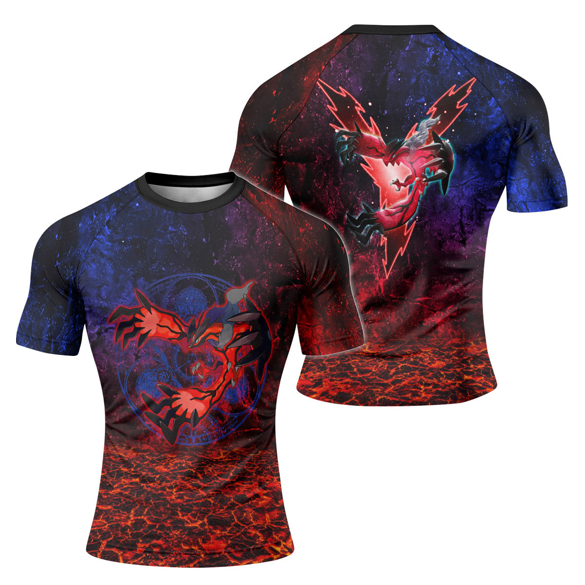  Pokemon Go Yveltal Rash Guard
