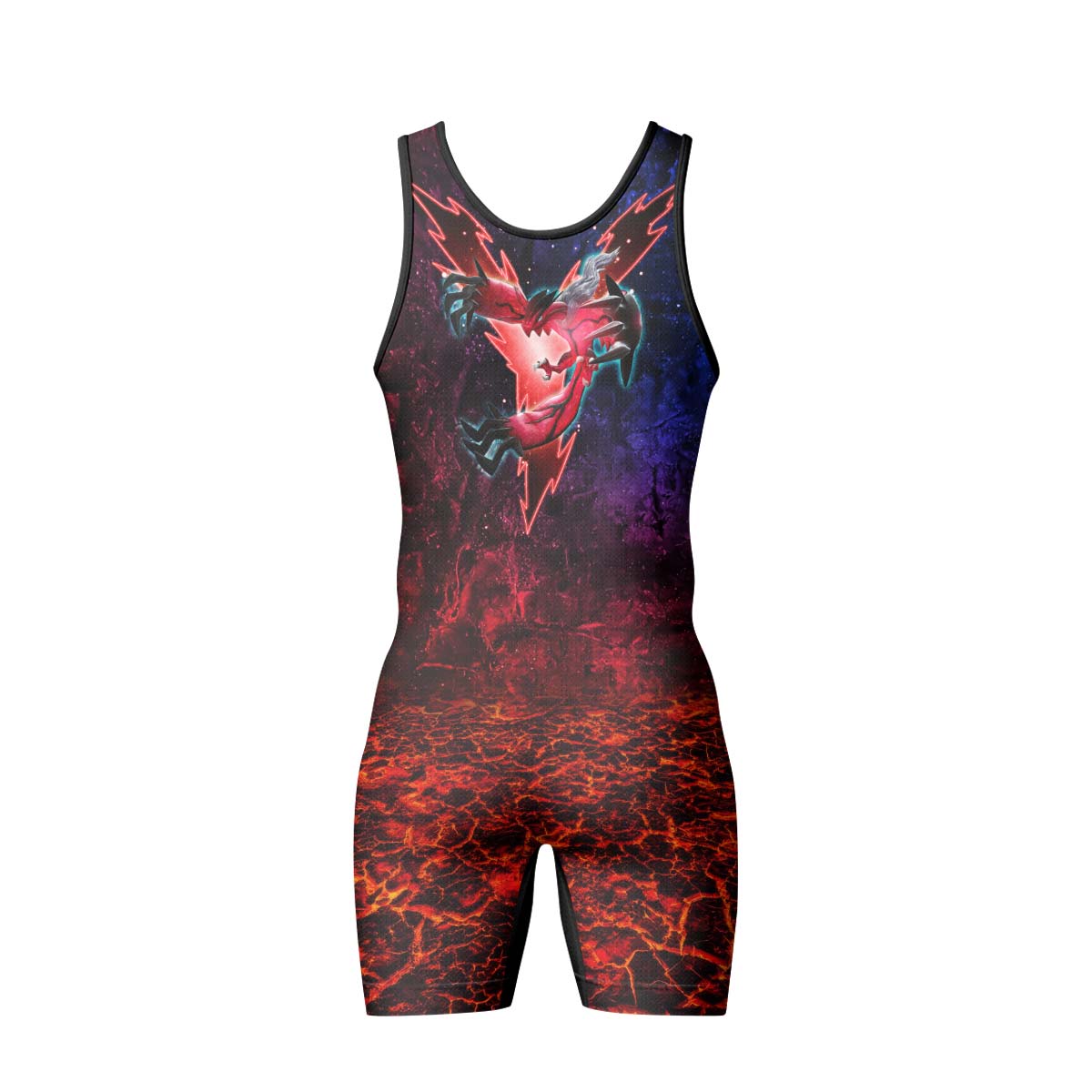  Pokemon Go Yveltal Wrestling Singlet