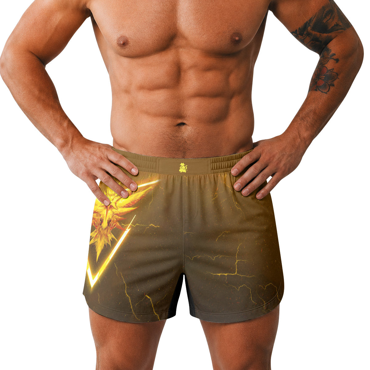  Pokemon Go Zapdos Grappling Shorts